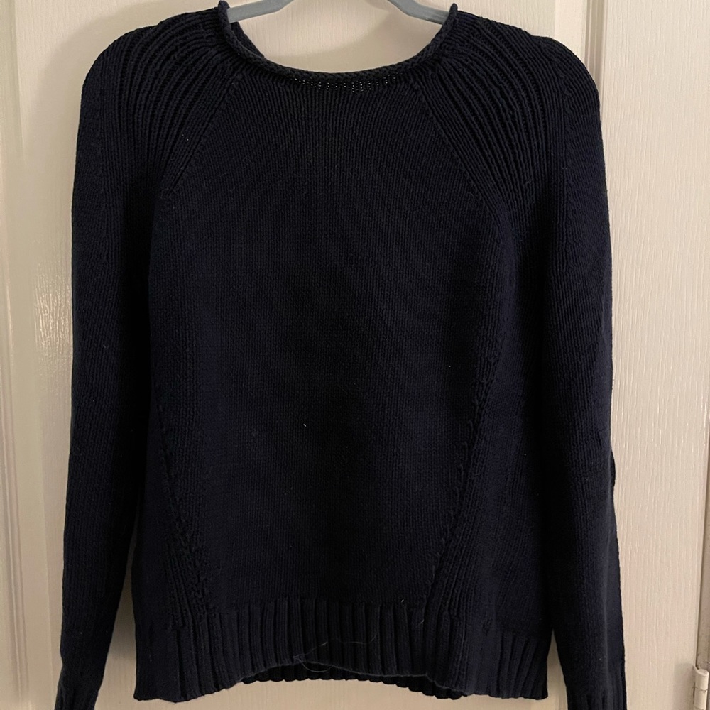 J crew navy blue sweater